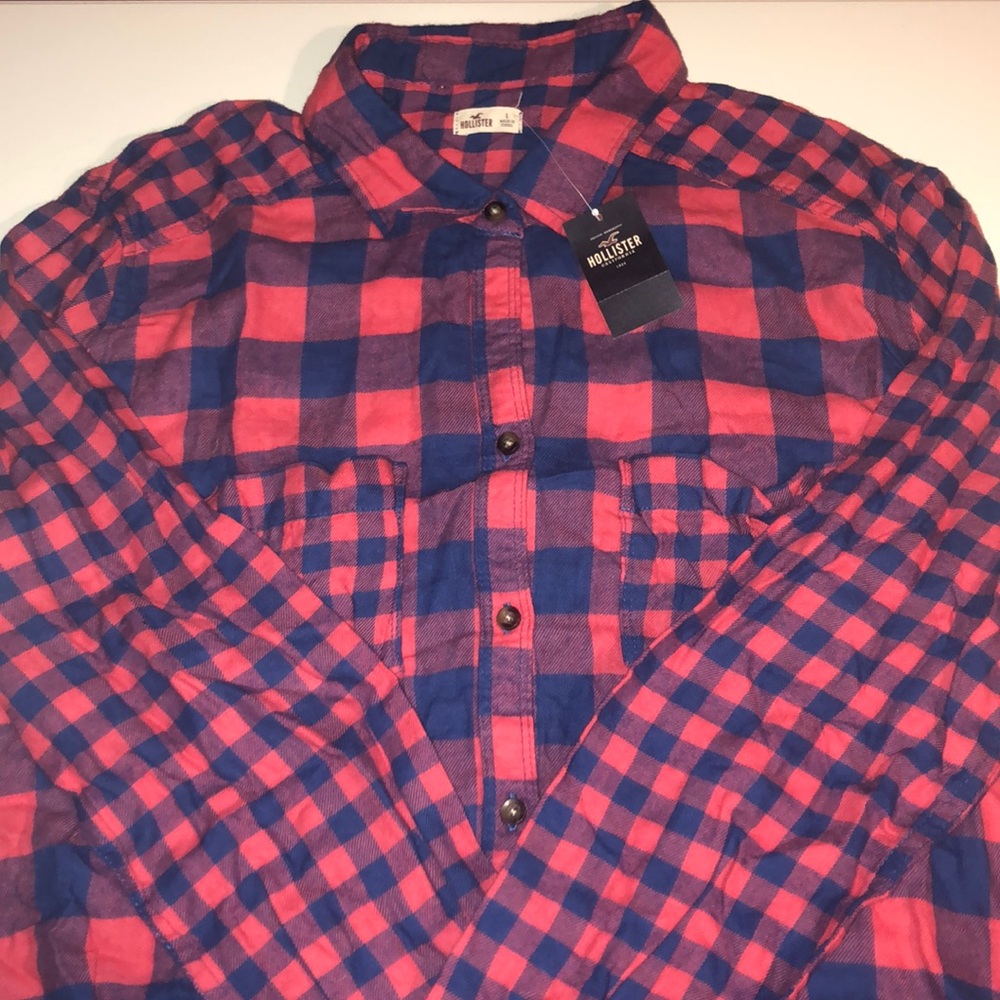 NEW HOLLISTER FLANNEL 💗